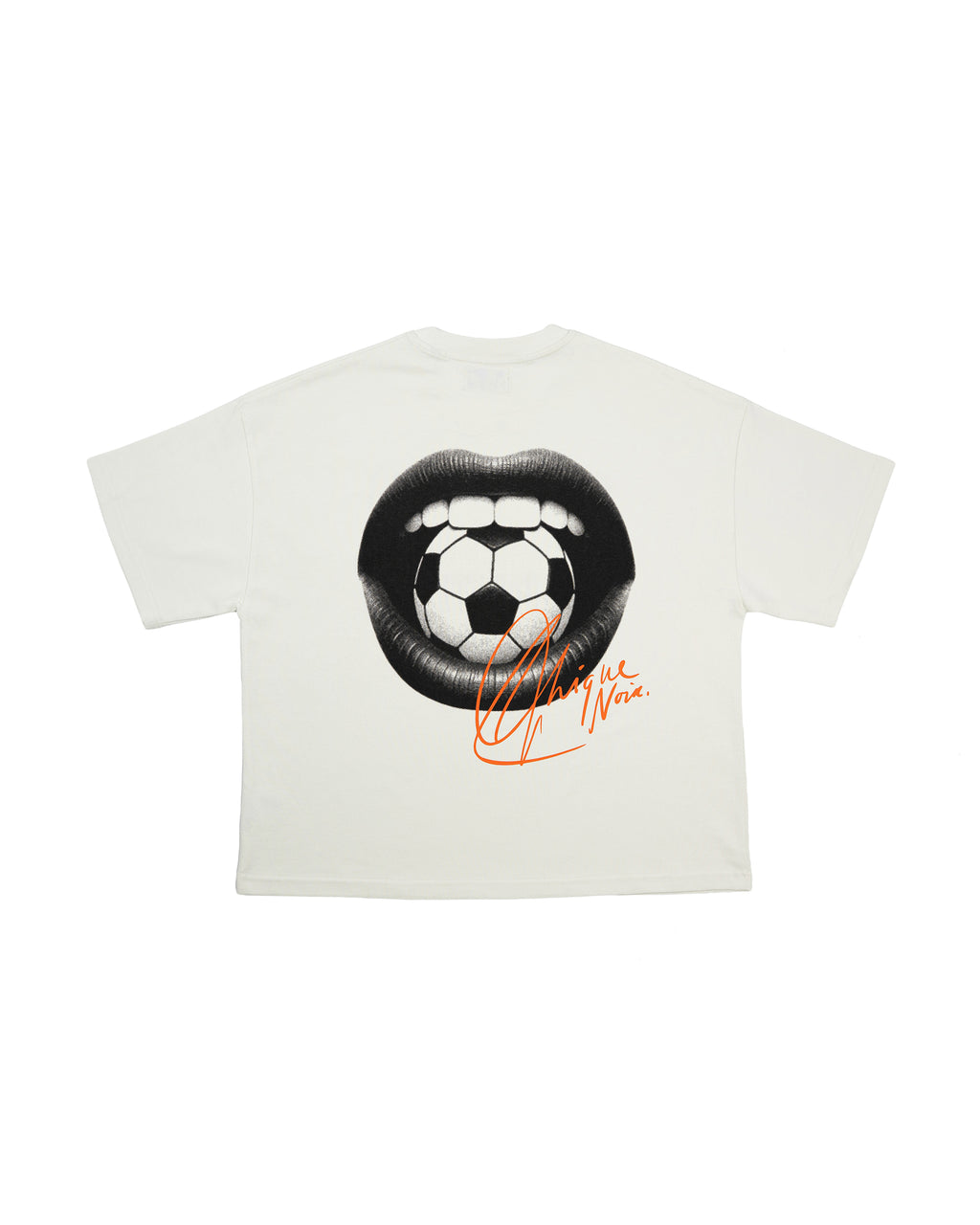 CHIQUE NOIR X TRIPLETTA - VINTAGE WHITE TEE