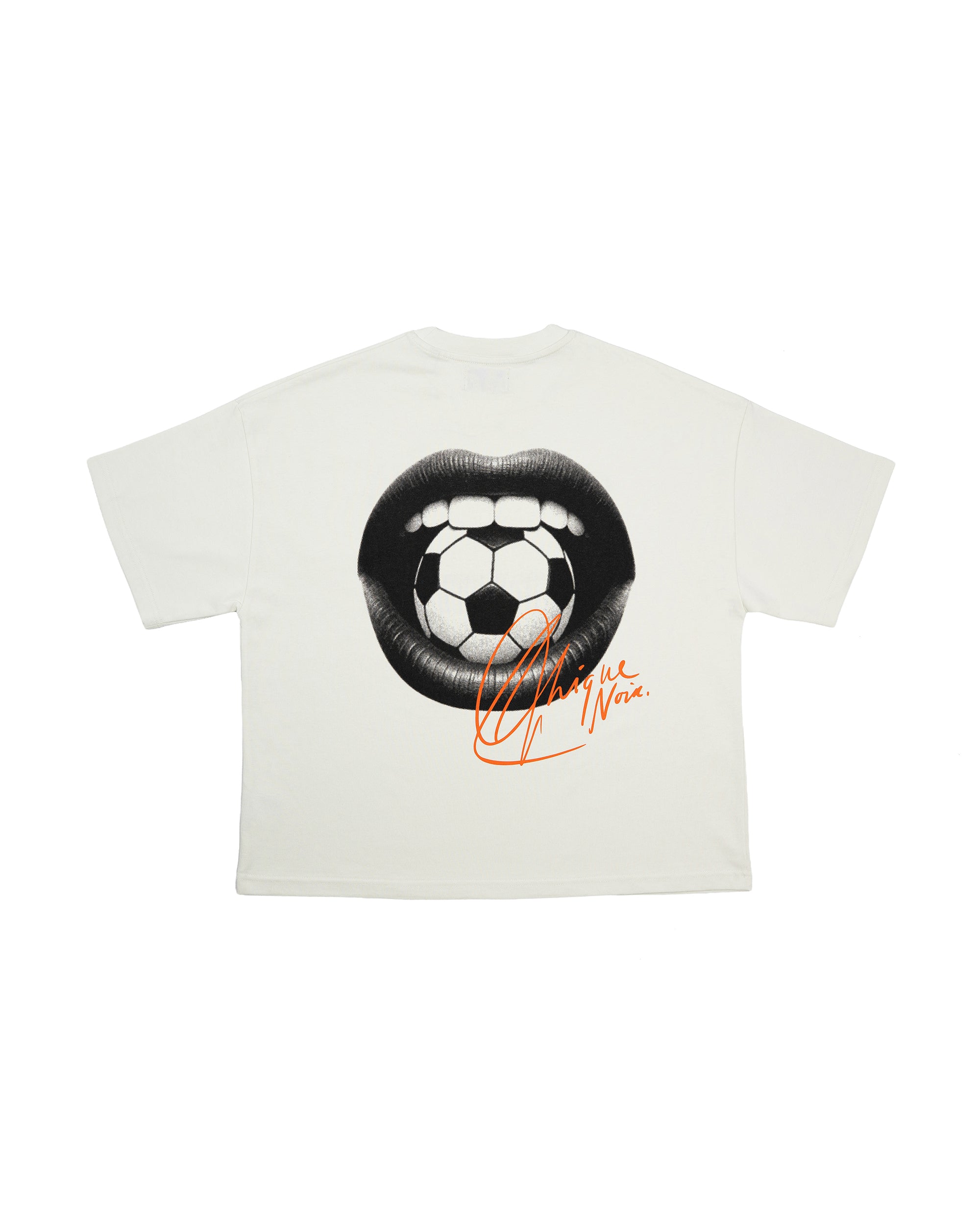 CHIQUE NOIR X TRIPLETTA - VINTAGE WHITE TEE