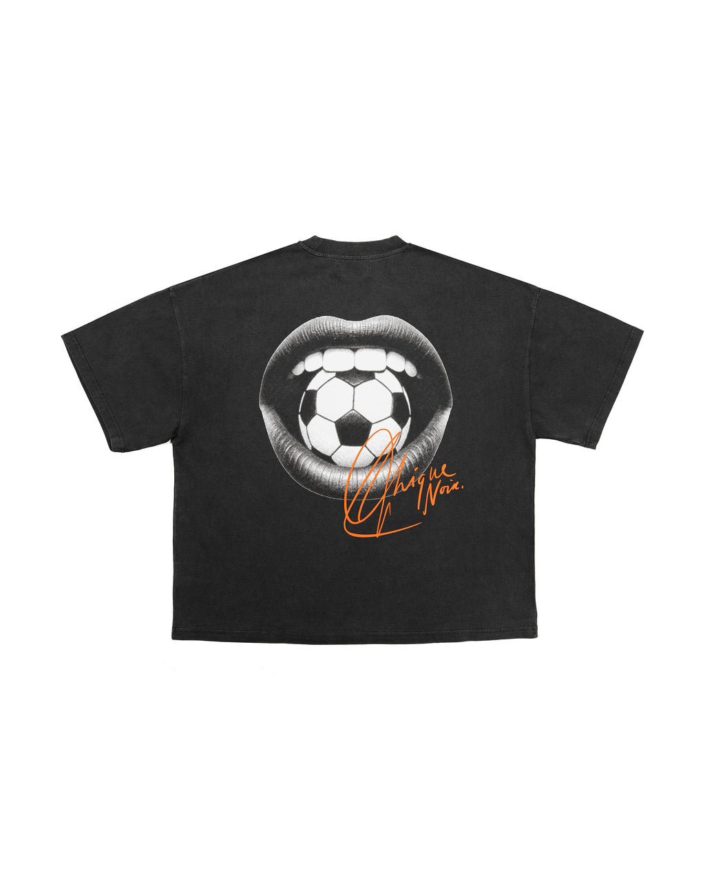 CHIQUE NOIR X TRIPLETTA - VINTAGE BLACK TEE