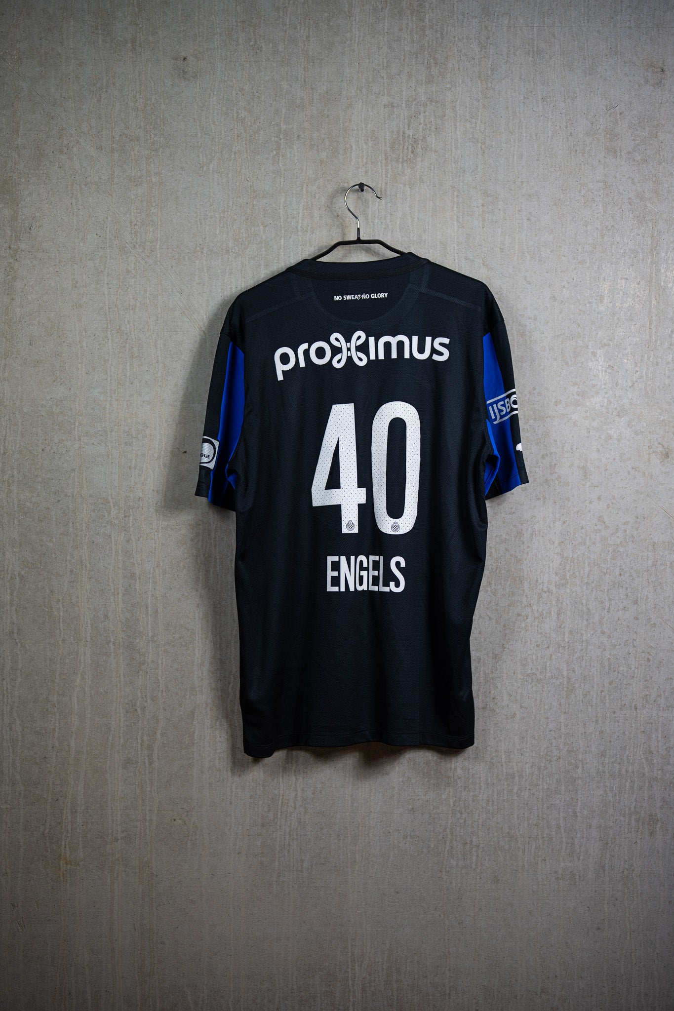 Club Brugge match worn Engels #40