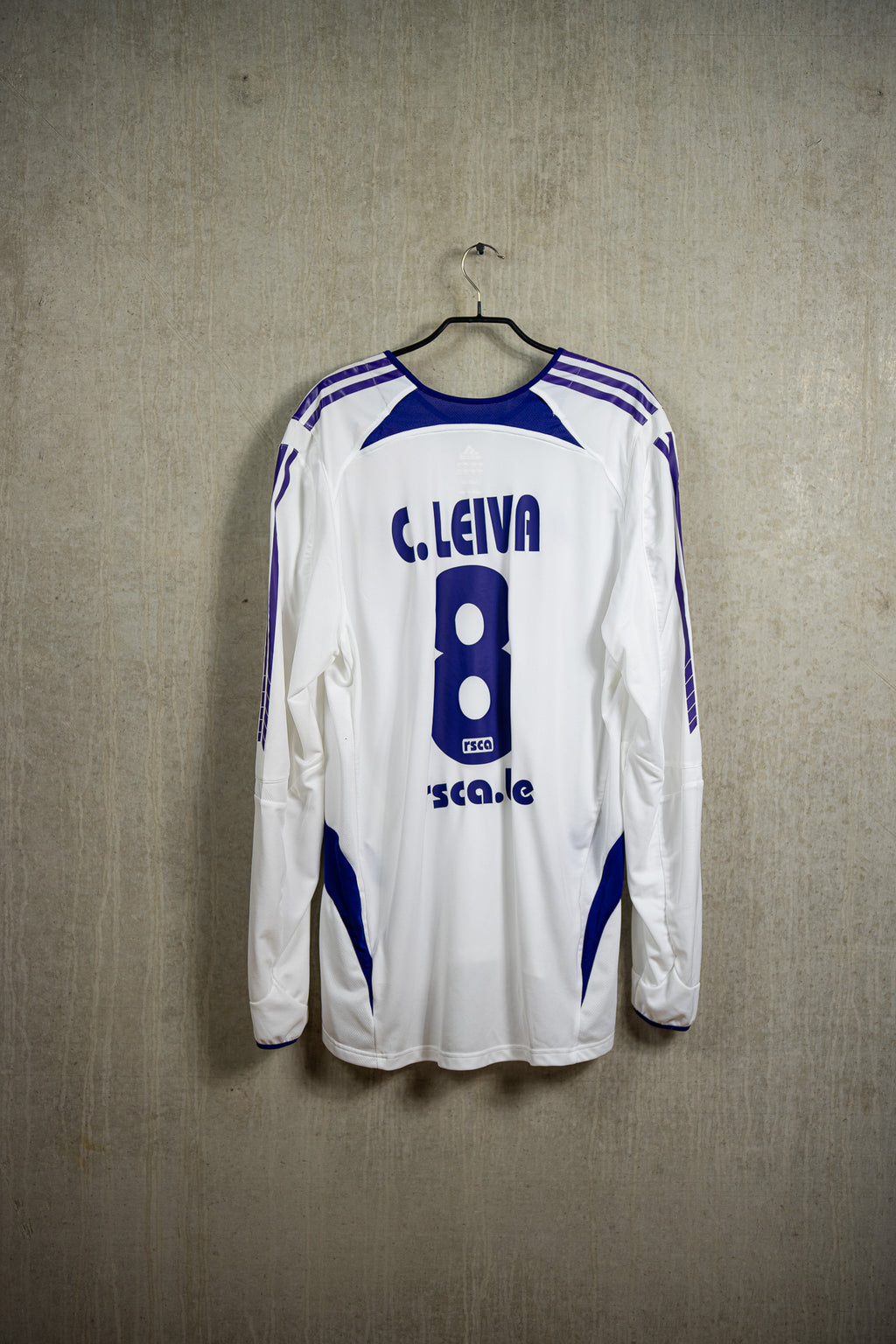 Anderlecht match worn Leiva #8