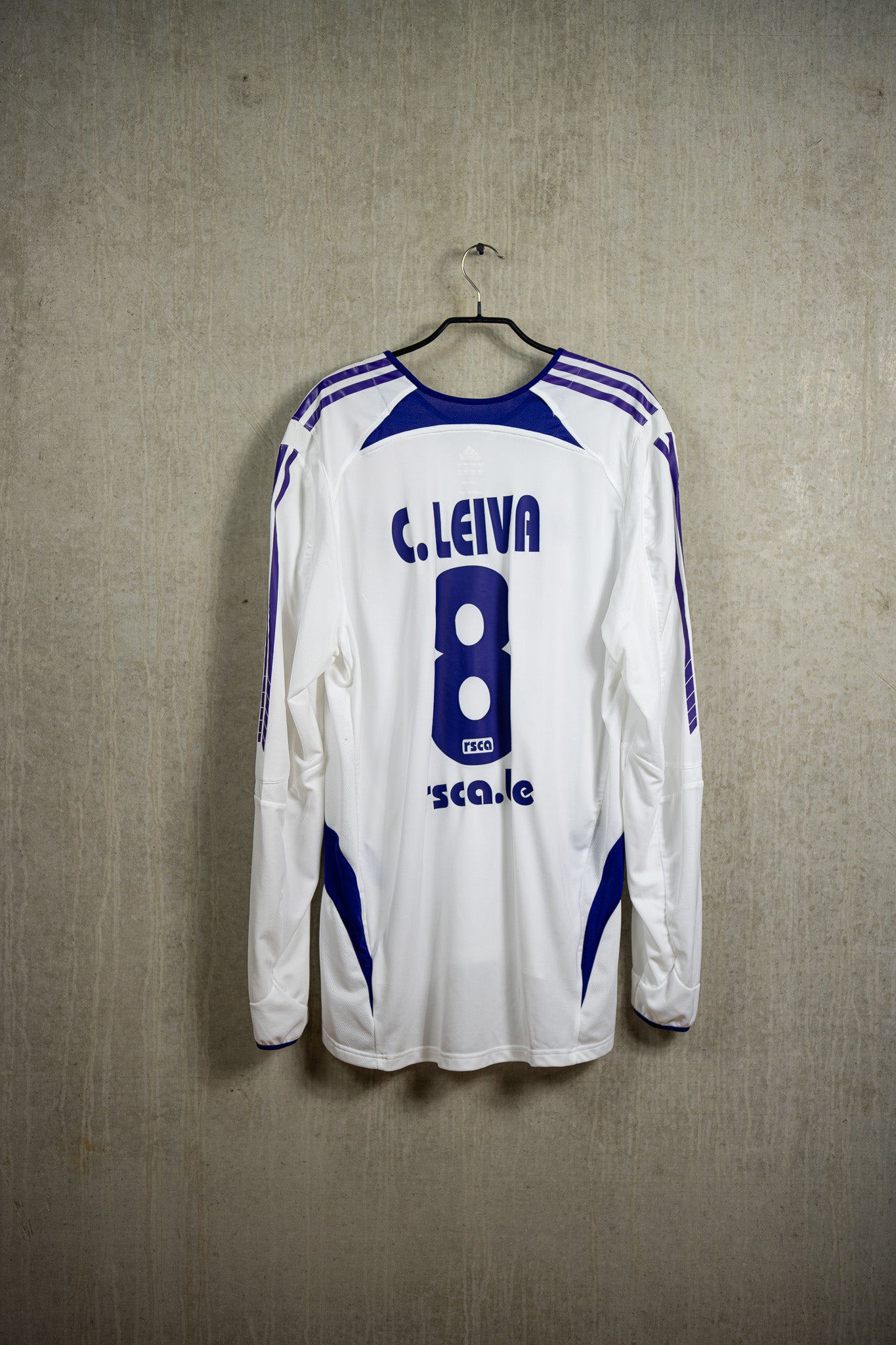 Anderlecht match worn Leiva #8