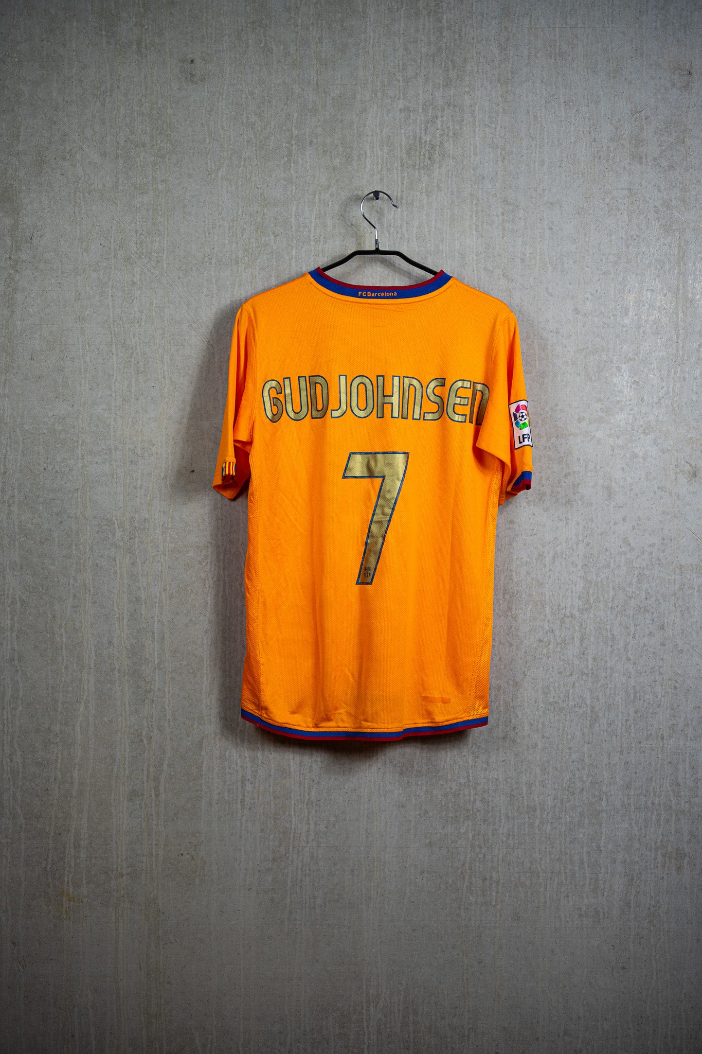 Barcelona away kids Gudjohnsen #7