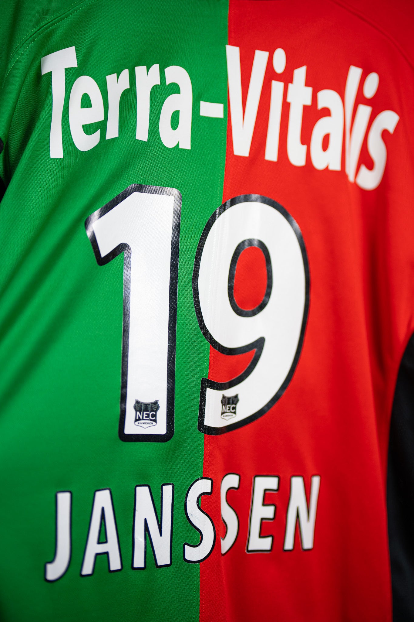 NEC Nijmegen match worn Janssen #19