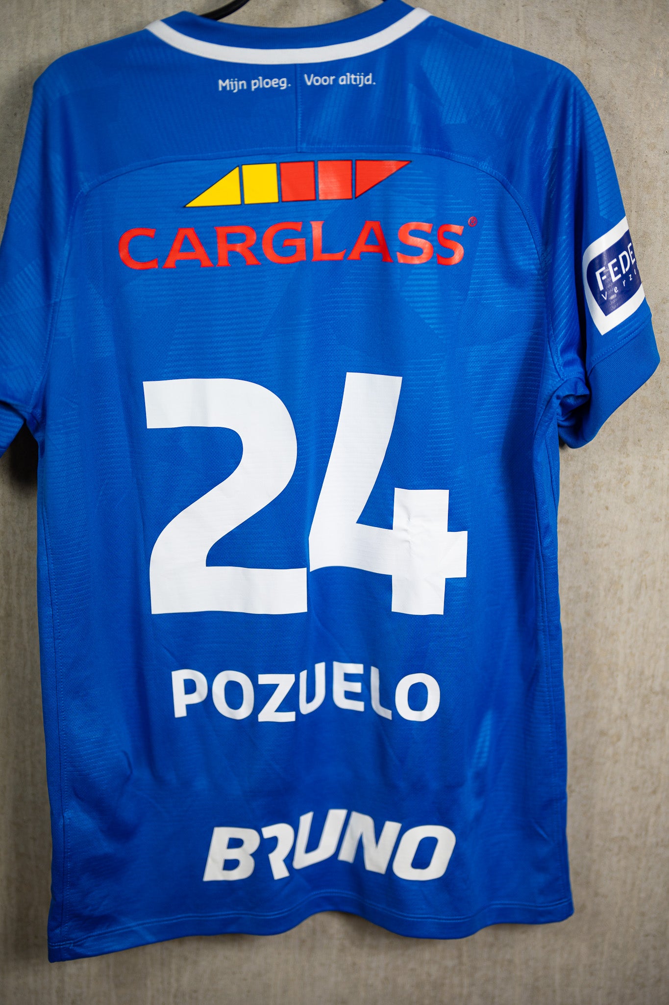 KRC Genk match worn Pozuelo #24