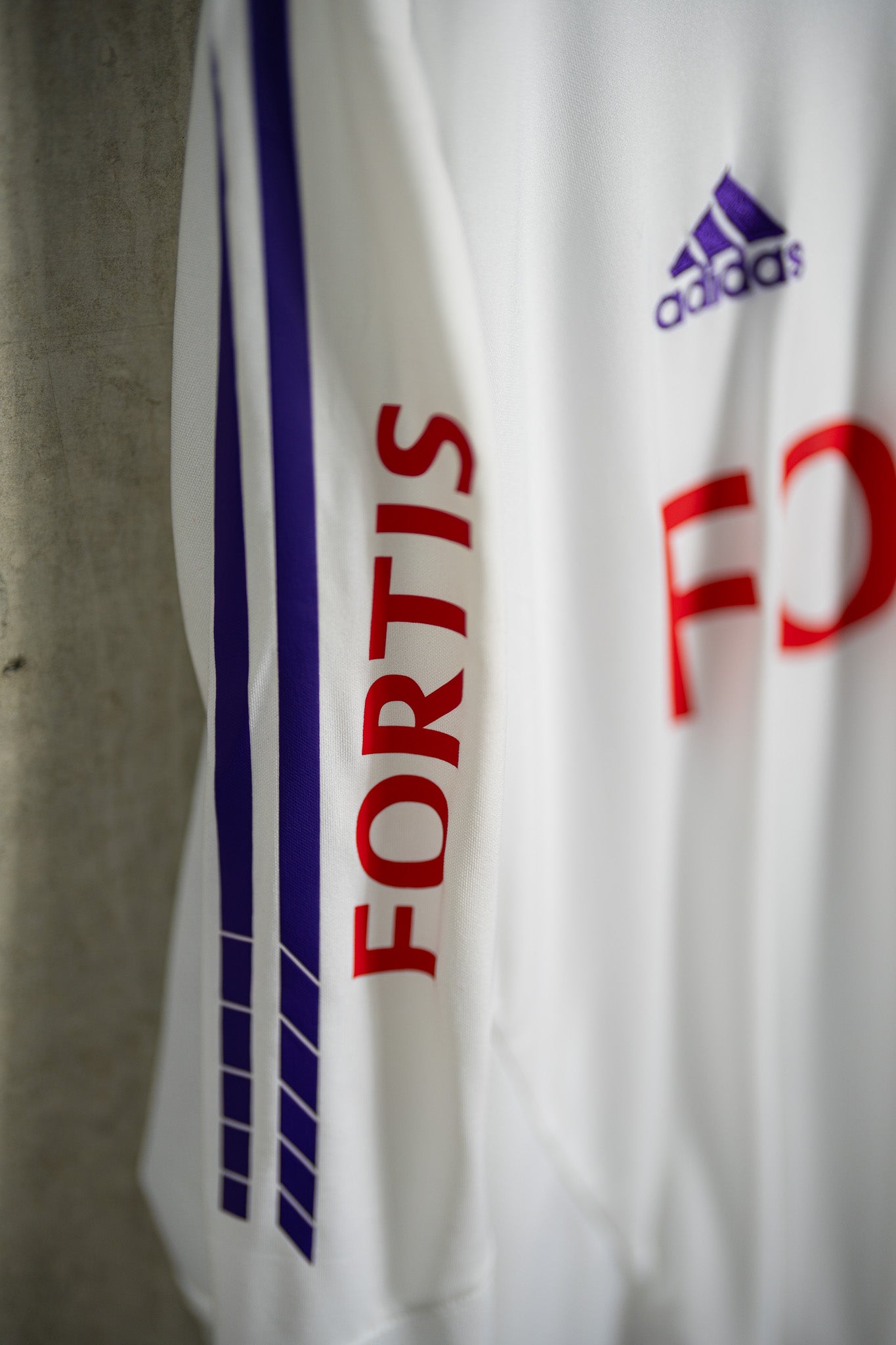 Anderlecht match worn Leiva #8