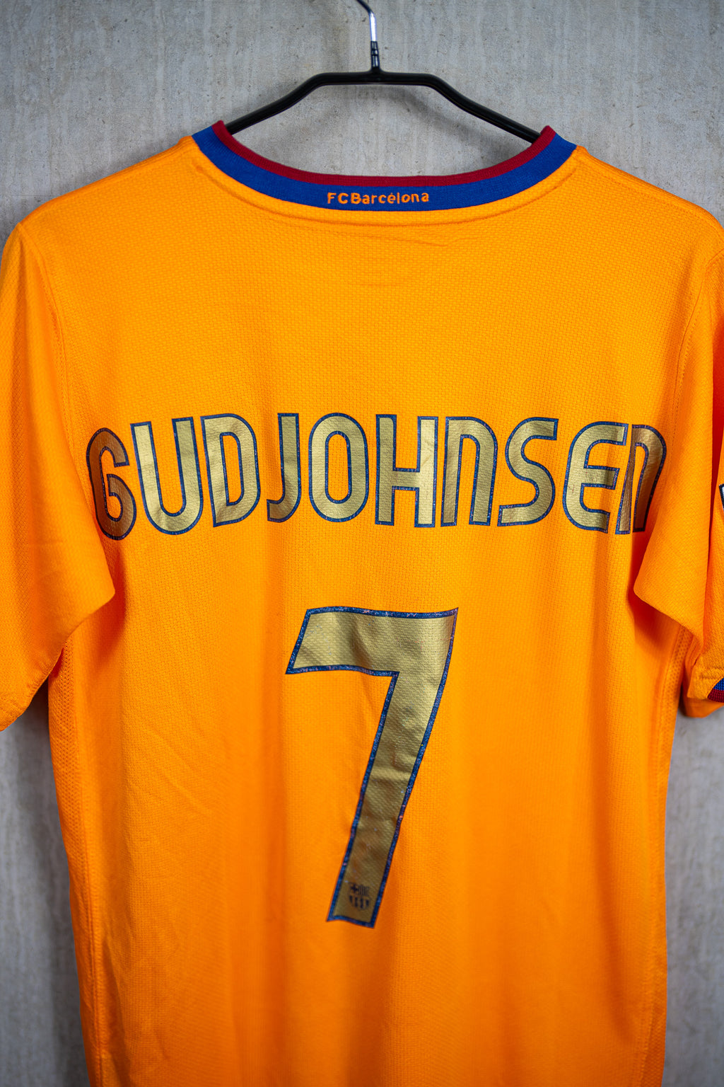 Barcelona away kids Gudjohnsen #7